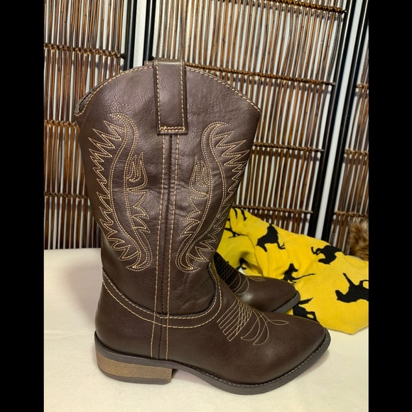Rampage Shoes - Cowboy BOOTS👢Brand New, size 7, Rampage, brown